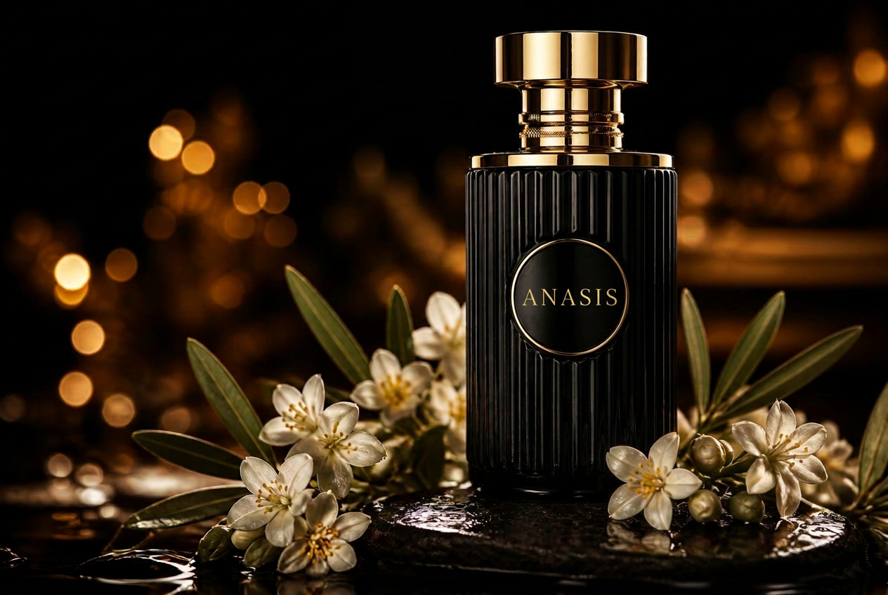 Άρωμα ANASIS με χρυσό καπάκι