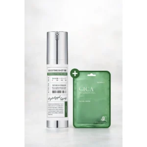 boosting shot100 cica with green tea facial mask