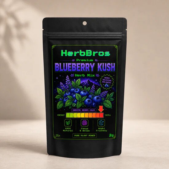 herbbros bleuberry kush 2g