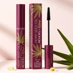 revers hemp seed oil mascara burgundy