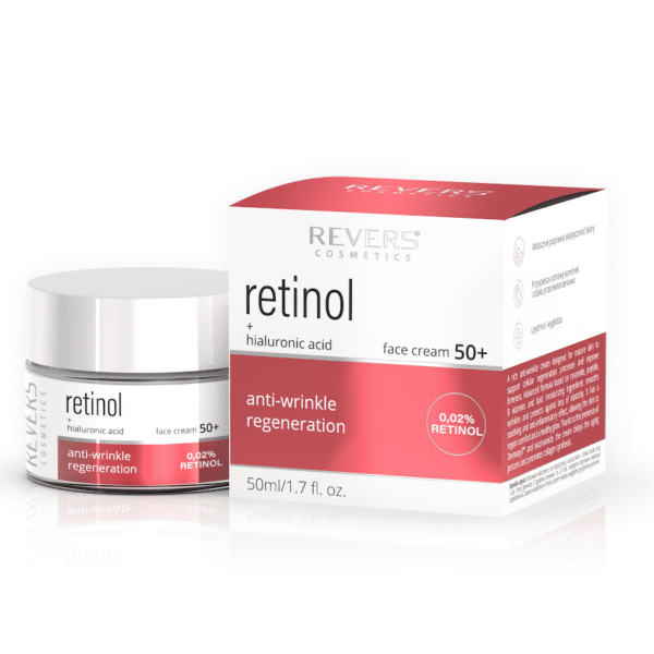 Face Cream Retinol + Hyaluronic Acid 50+ (50ml)