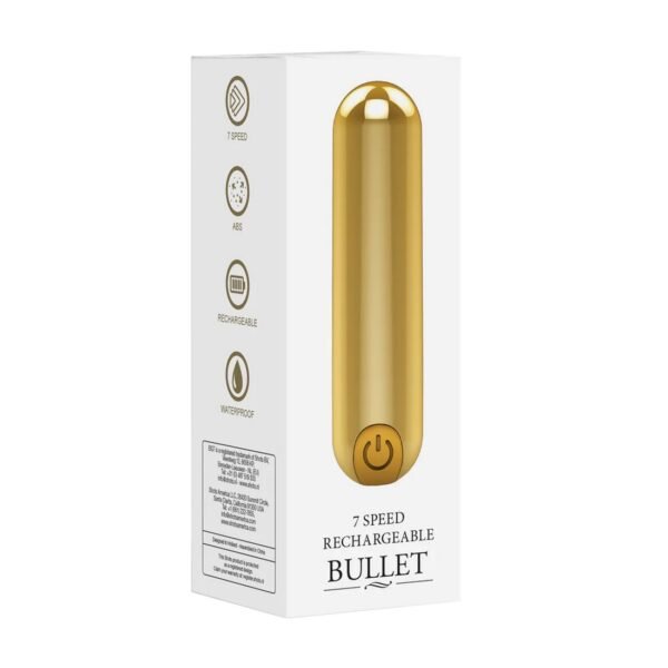 10 Speed Bullet συσκευή δόνησης, Gold - Shots
